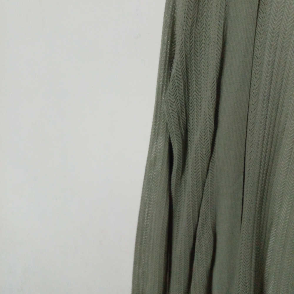 Chico's Women's Long Sleeve Mesh Cardigan Sweater Size 2 - Picture 6 of 7